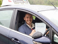 Joe's Driving Test Pass Testimonial