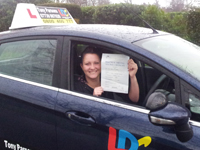 Stacy's Driving Test Pass Testimonial