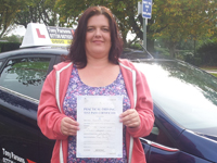 Tasha's Driving Test Pass Testimonial
