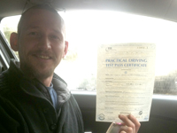 Craig McGuinness's Driving Test Pass Testimonial