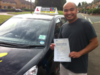 Duane Manalo's Driving Test Pass Testimonial