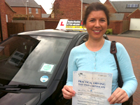 Milena Kavrakova's Driving Test Pass Testimonial