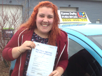 Bronwyn's Driving Test Pass Testimonial