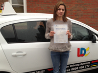 Rachel Thomas's Driving Test Pass Testimonial