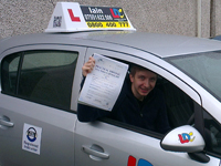 David's Driving Test Pass Testimonial