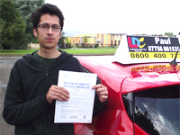 Shaf's Driving Test Pass Testimonial