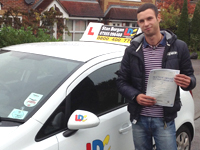 Ionut Zamfirache's Driving Test Pass Testimonial