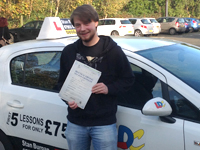 Mark Gay-Knott's Driving Test Pass Testimonial