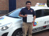 Michael Ward's Driving Test Pass Testimonial