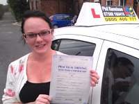 Emma's Driving Test Pass Testimonial