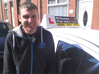 Shaun's Driving Test Pass Testimonial