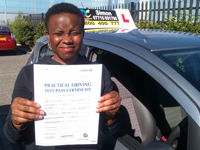 Rasheedat's Driving Test Pass Testimonial