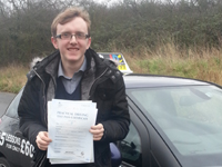 Sam Harvey's Driving Test Pass Testimonial