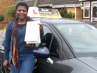 Theresa Williams's Driving Test Pass Testimonial