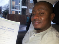Afaomar's Driving Test Pass Testimonial