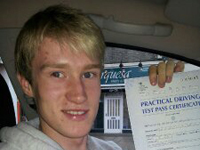 Frazer's Driving Test Pass Testimonial