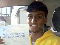 Viknesh's Driving Test Pass Testimonial