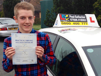 Alex Twigg's Driving Test Pass Testimonial