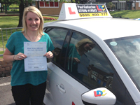 Claire's Driving Test Pass Testimonial