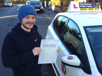 Darren's Driving Test Pass Testimonial