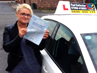 Lisa's Driving Test Pass Testimonial