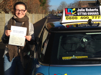 Emilia Horomanska's Driving Test Pass Testimonial