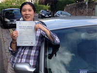Liu Beihui's Driving Test Pass Testimonial