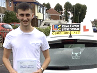Oliver Price-Freeman's Driving Test Pass Testimonial