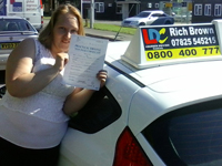 Charlotte's Driving Test Pass Testimonial
