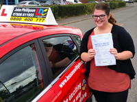 Libby Roberts's Driving Test Pass Testimonial