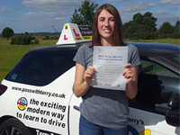 Megan Stephenson's Driving Test Pass Testimonial