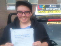 Rhiannan Girvan's Testimonial