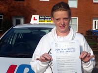 Sarah Paget - Warrington's Testimonial