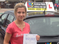 Rebecca Curd's Testimonial