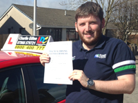 Andrew Wyness's Driving Test Pass Testimonial