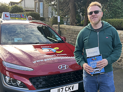 Ciaran Patston's Driving Test Pass Testimonial