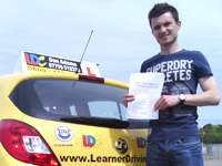 Dominic Stewart's Driving Test Pass Testimonial