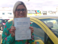 Elizabeth Cook's Driving Test Pass Testimonial