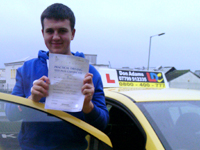 Grant Cavin's Driving Test Pass Testimonial