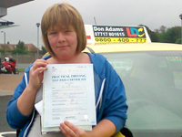 Kirsty Mackenzie's Driving Test Pass Testimonial