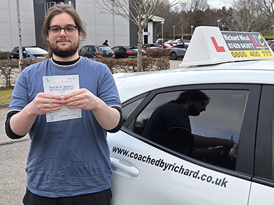 Corrie Brechin's Driving Test Pass Testimonial