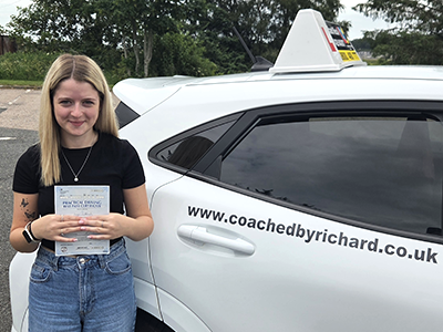 Keryn Cattanach's Driving Test Pass Testimonial
