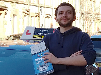 Joshua Buck's Driving Test Pass Testimonial