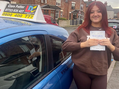 Milly Walker's Driving Test Pass Testimonial