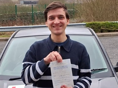 Brad 's Driving Test Pass Testimonial