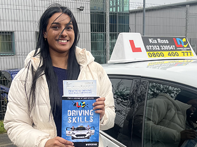 Elaina Joseph's Driving Test Pass Testimonial