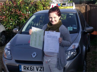 Devon - Headley Down's Driving Test Pass Testimonial