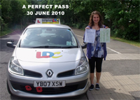 Laura from Frimley's Driving Test Pass Testimonial