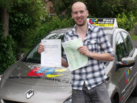 Rob - Farnham's Driving Test Pass Testimonial