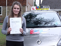 Rosie - Headley Down's Driving Test Pass Testimonial